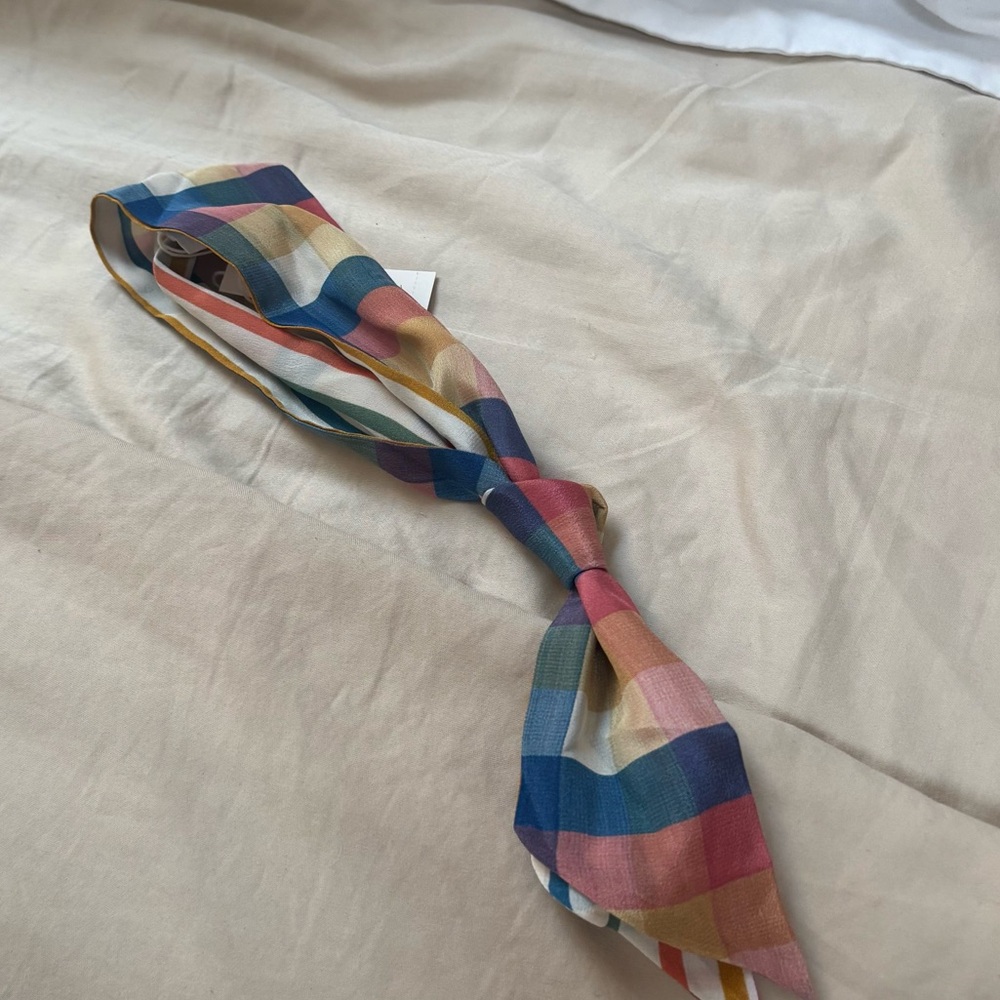 Madewell Red and Blue Hair Accessories